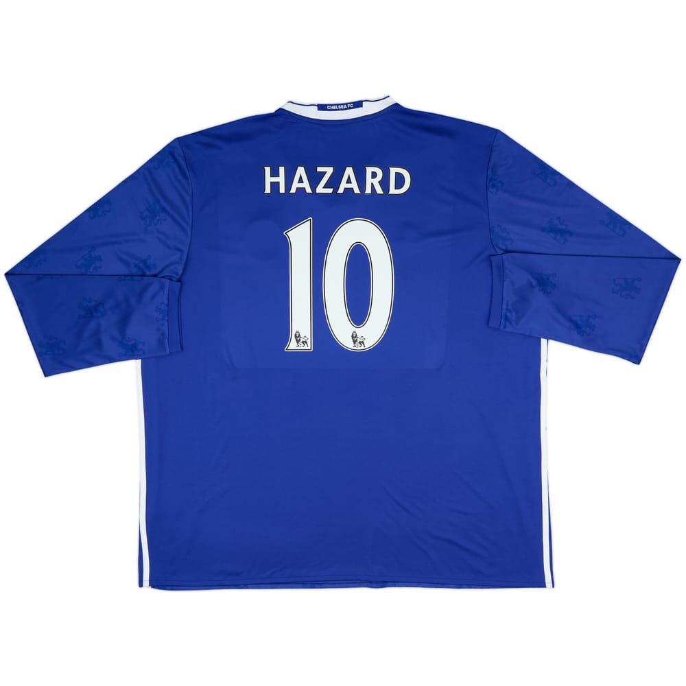 2016-17 Chelsea Home L/S Shirt Hazard #10 - 10/10 - (3XL)
