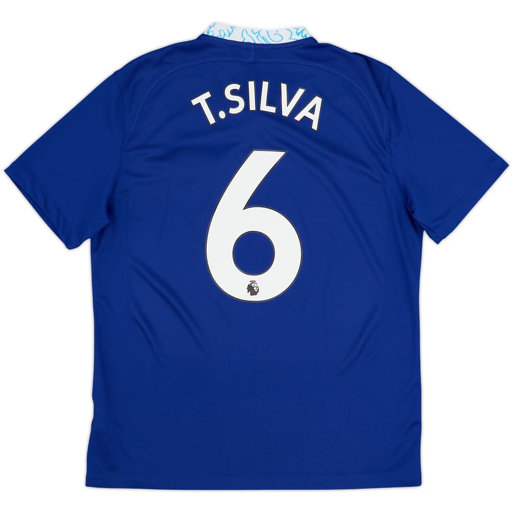 2022-23 Chelsea Home Shirt T.Silva #6 - 8/10 - (M)