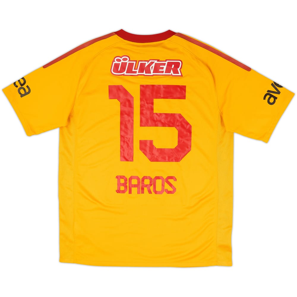 2011-12 Galatasaray Third Shirt Baros #15 - 8/10 - (M)