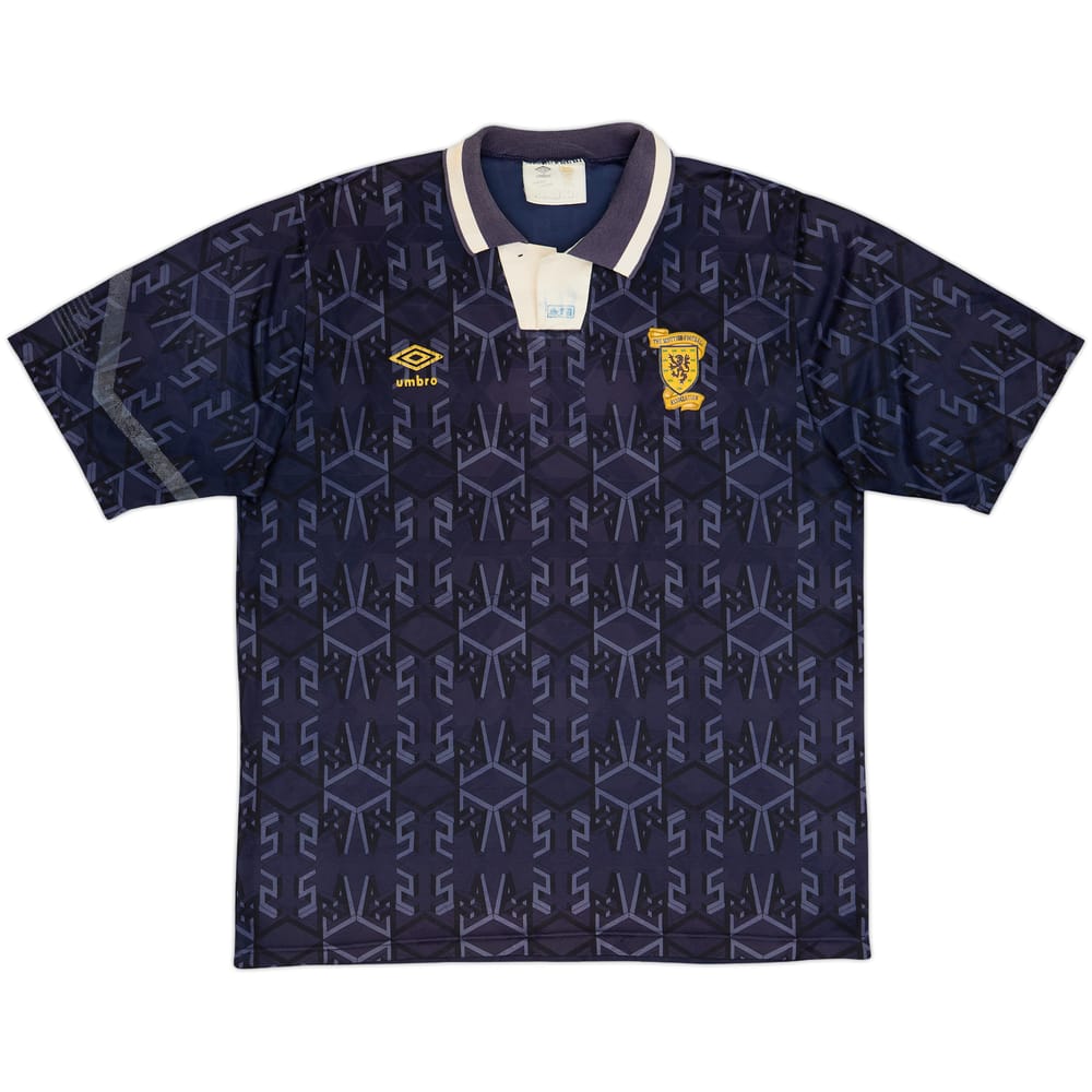 1991-94 Scotland Home Shirt - 5/10 - (L)
