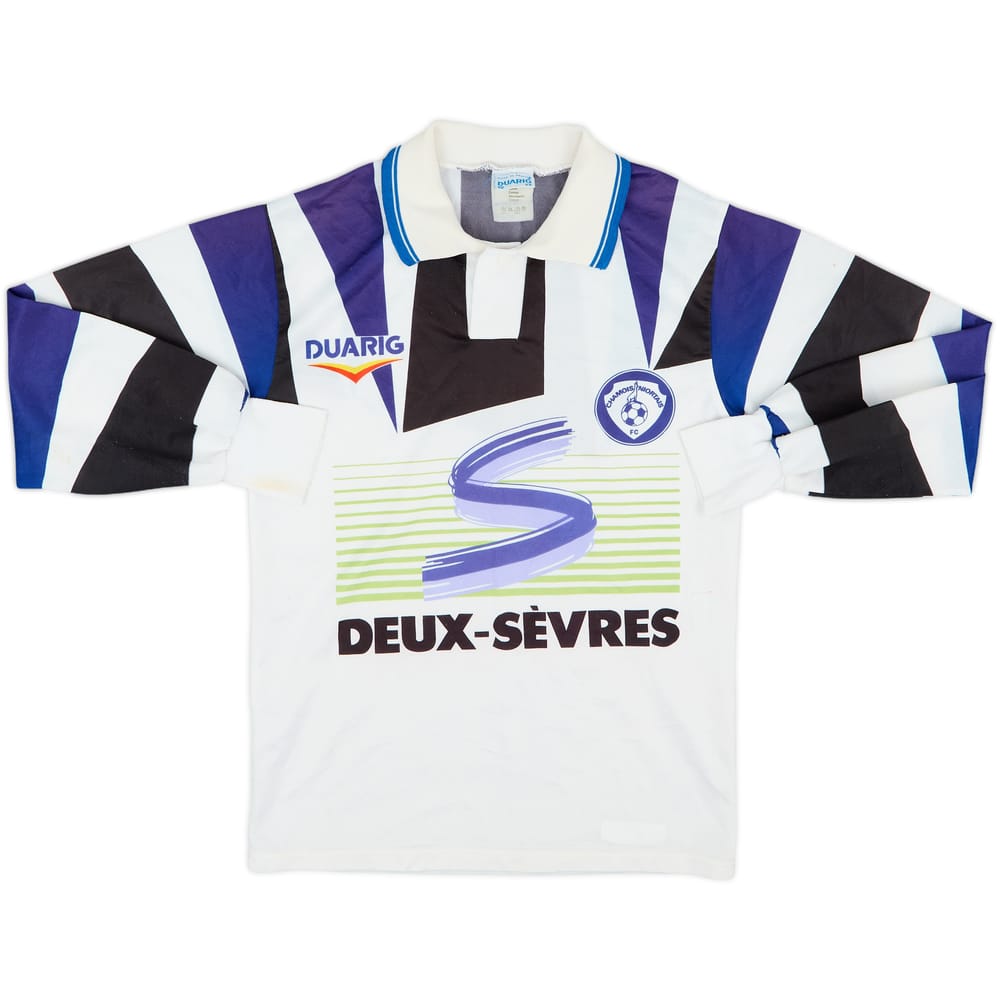 1992-93 Chamois Niortais Home L/S Shirt - 5/10 - (XS)