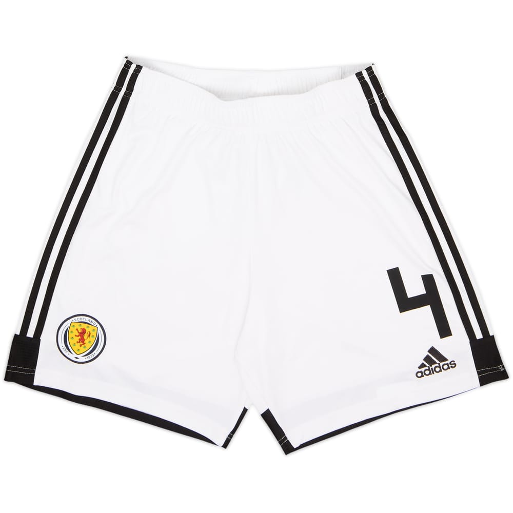 2018-19 Scotland Home Shorts #4 - 8/10 - (M)