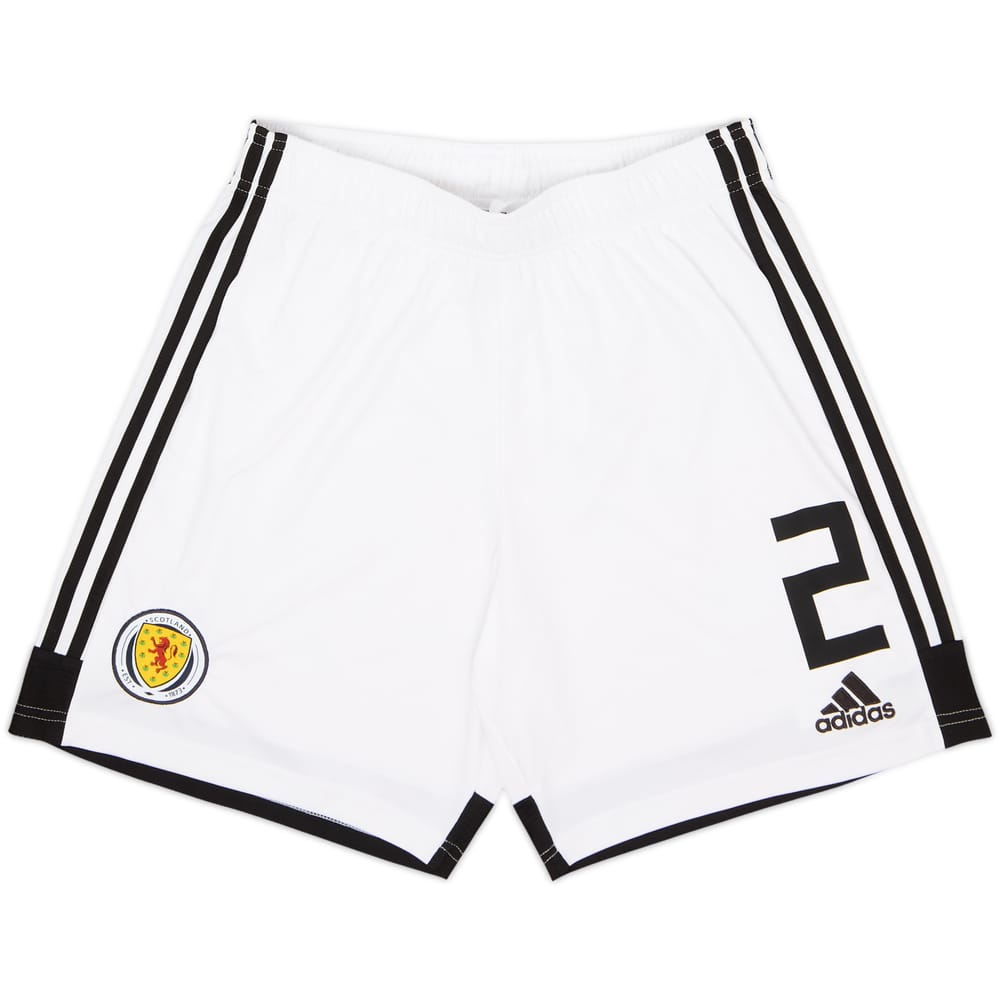 2018-19 Scotland Player Issue Home Shorts #2 - 8/10 - (M)