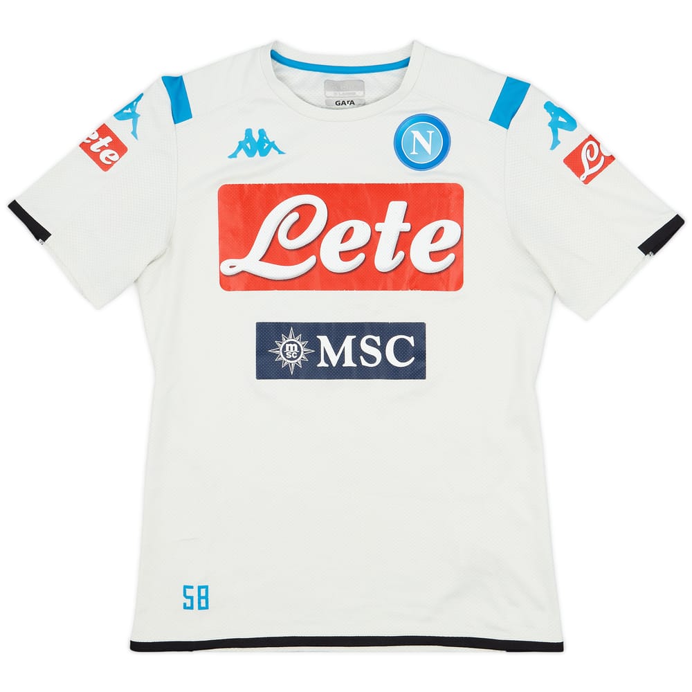 2019-20 Napoli Kappa Training Shirt - 5/10 - (XL)