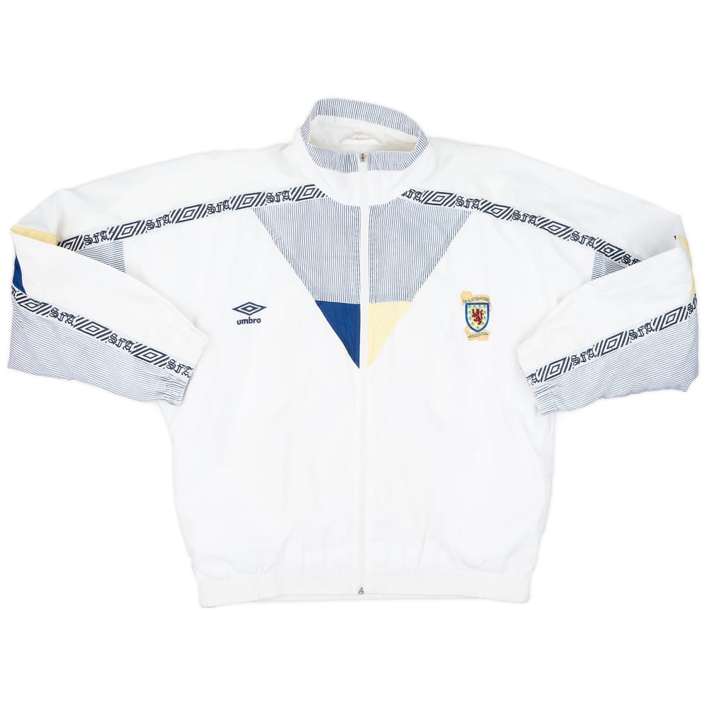 1990-92 Scotland Umbro Track Jacket - 6/10 - (XL)