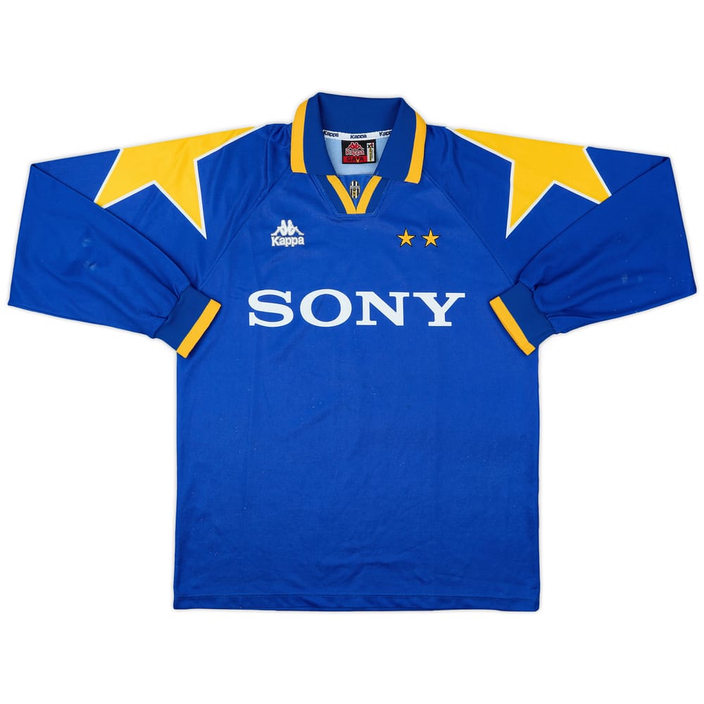 1995-96 Juventus Away L/S Shirt - 6/10 - (XL)