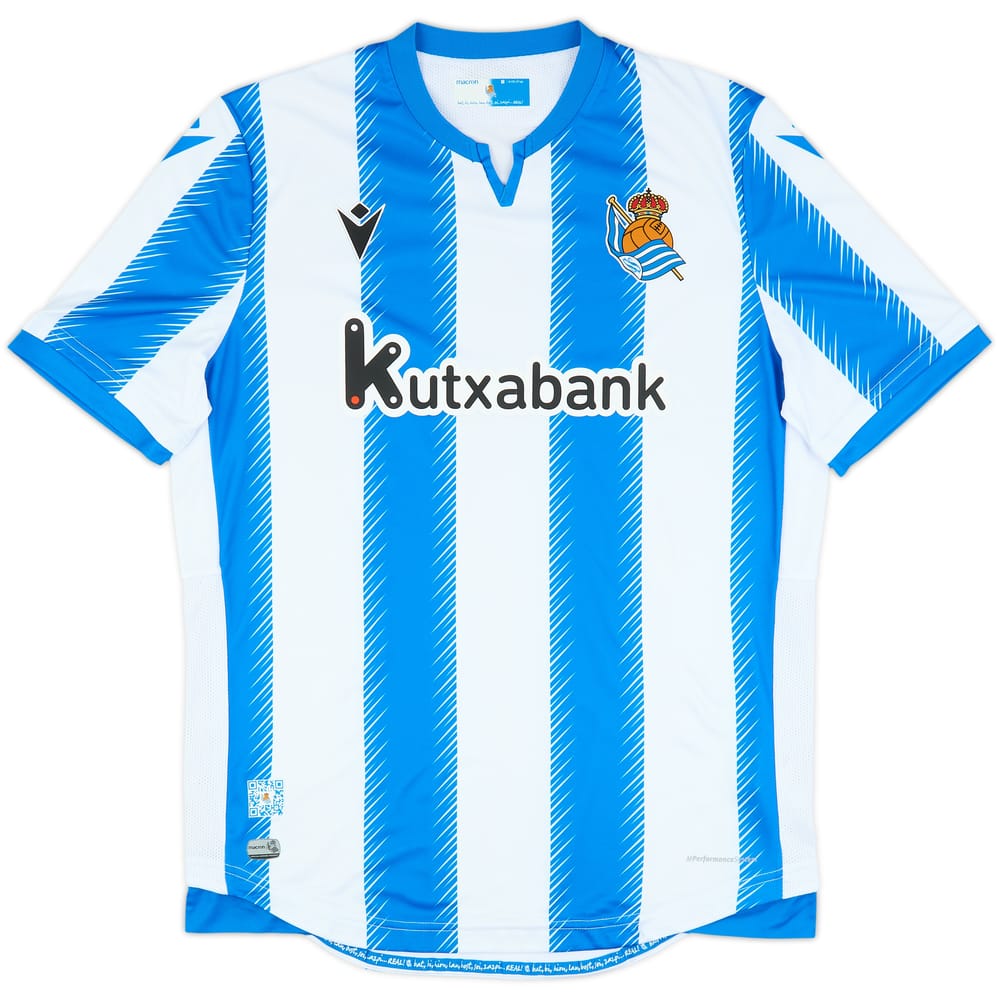 2019-20 Real Sociedad Home Shirt - As New - (S)