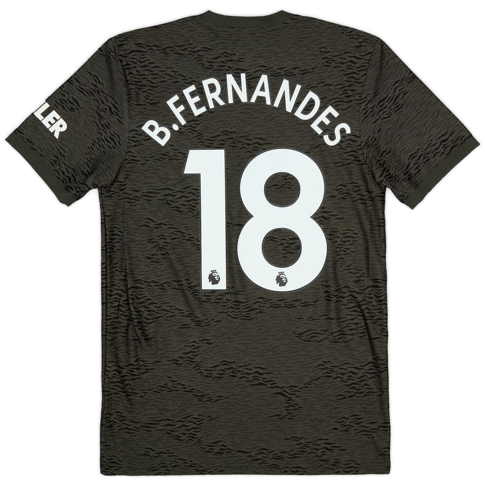 2020-21 Manchester United Away Shirt B.Fernandes #18 - 9/10 - (S)