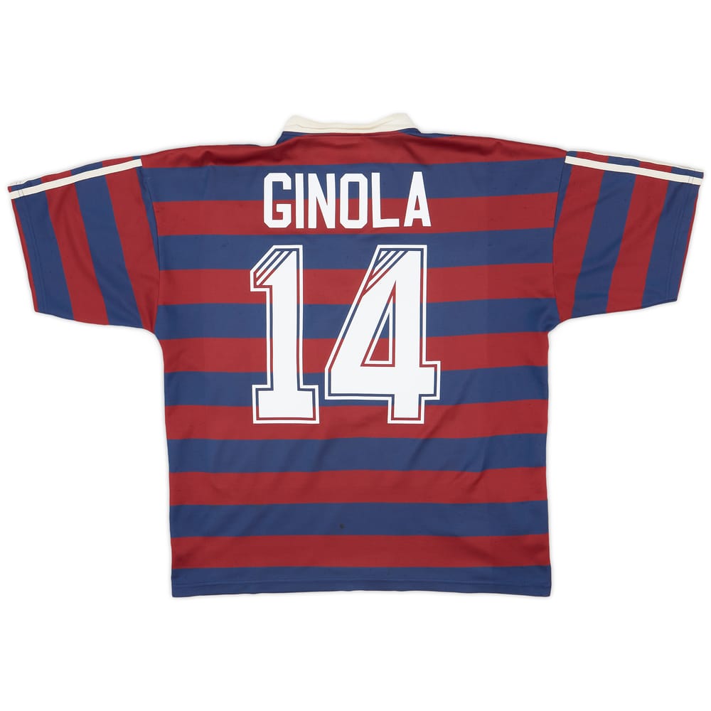 1995-96 Newcastle Away Shirt Ginola #14 - 6/10 - (L)