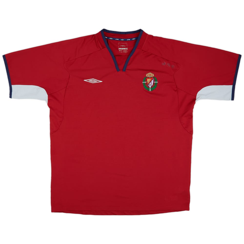 2004-05 Real Valladolid Umbro Training Shirt - 8/10 - (XL)