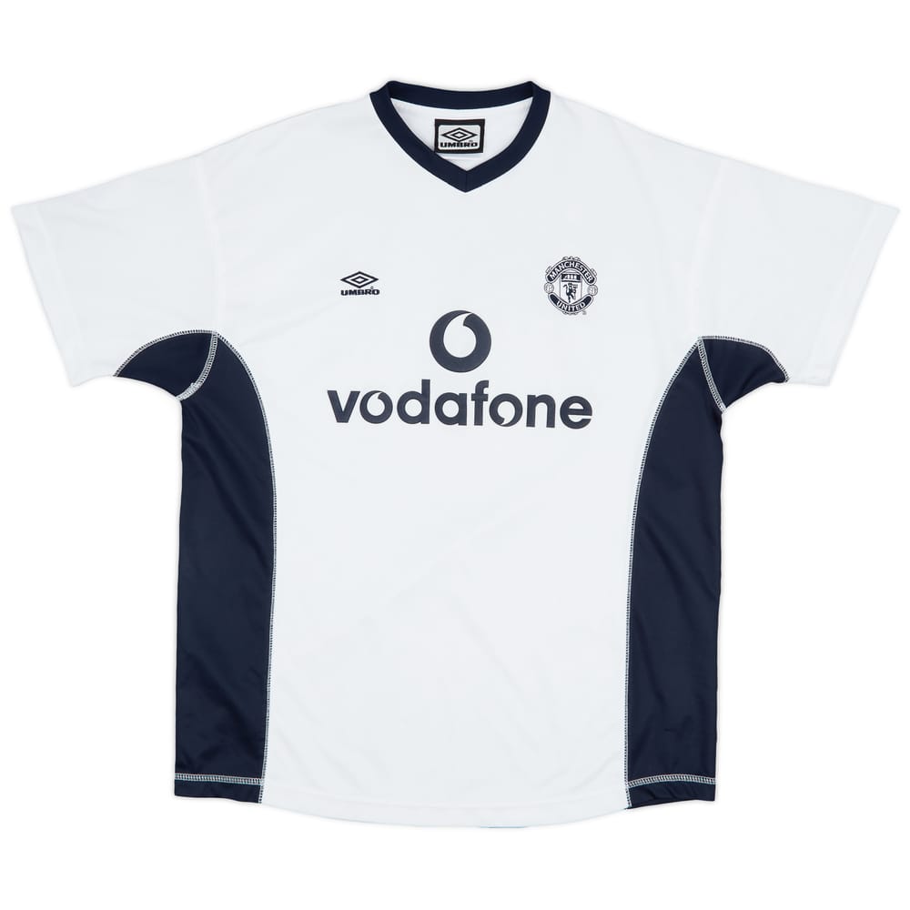 2000-01 Manchester United Umbro Training Shirt - 8/10 - (L)