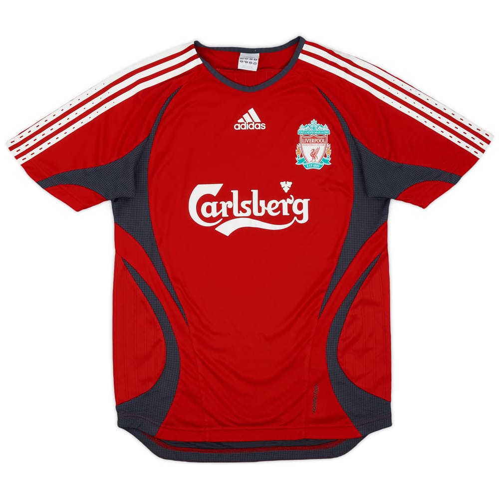 2006-07 Liverpool adidas Formotion Training Shirt - 9/10 - (S)