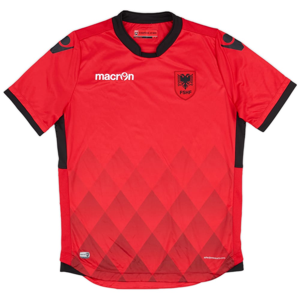 2017-18 Albania Home Shirt - 9/10 - (S)