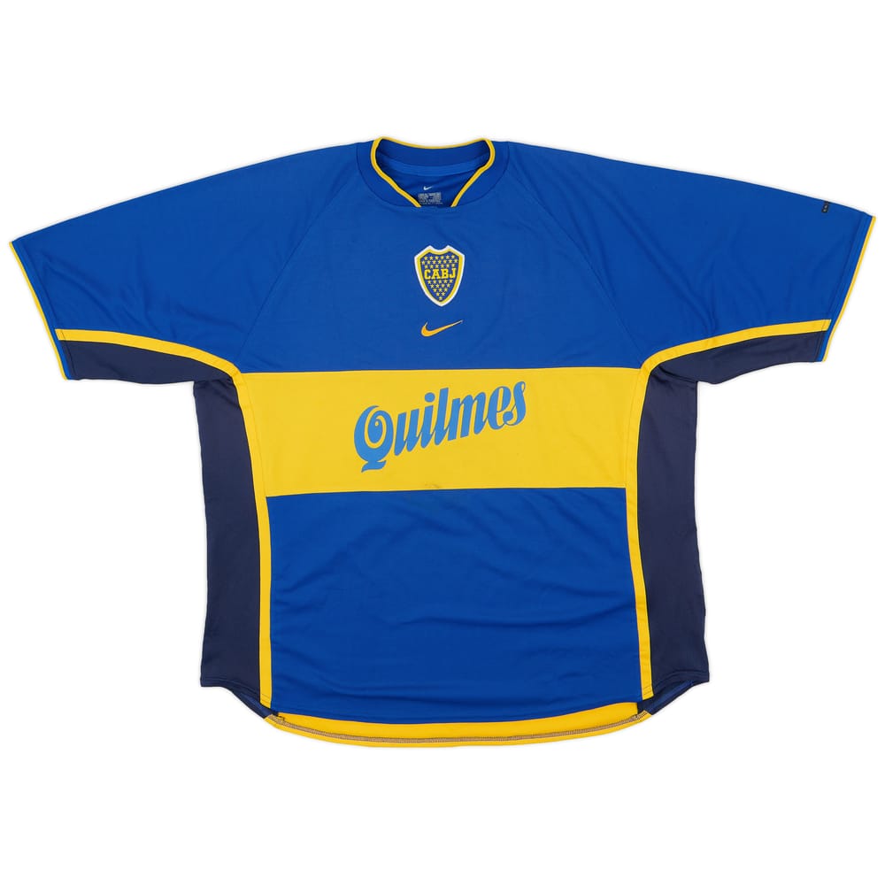 2001-02 Boca Juniors Home Shirt - 8/10 - (XL)