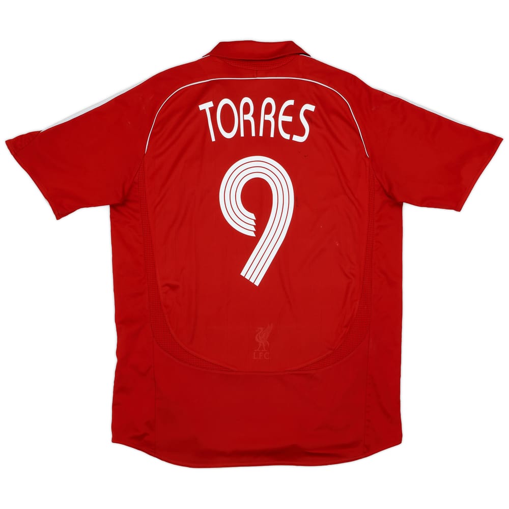 2006-08 Liverpool Home Shirt Gerrard #8 - 7/10 - (L)