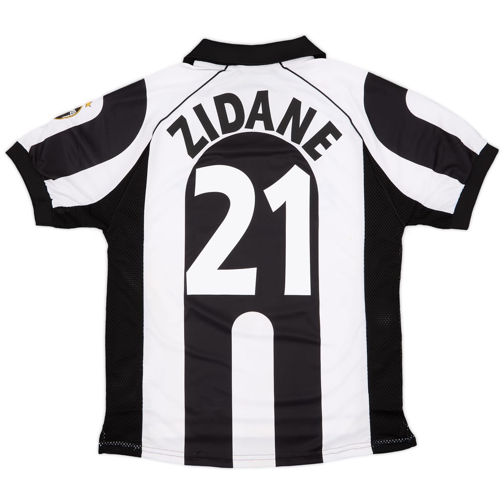 1997-98 Juventus Centenary Home Shirt Zidane #21 (M)