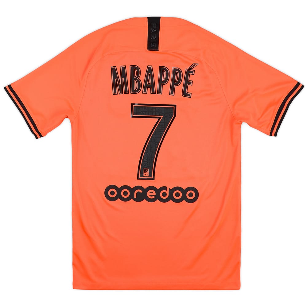 2019-20 Paris Saint-Germain Away Shirt Mbappe #7 - 9/10 - (S)