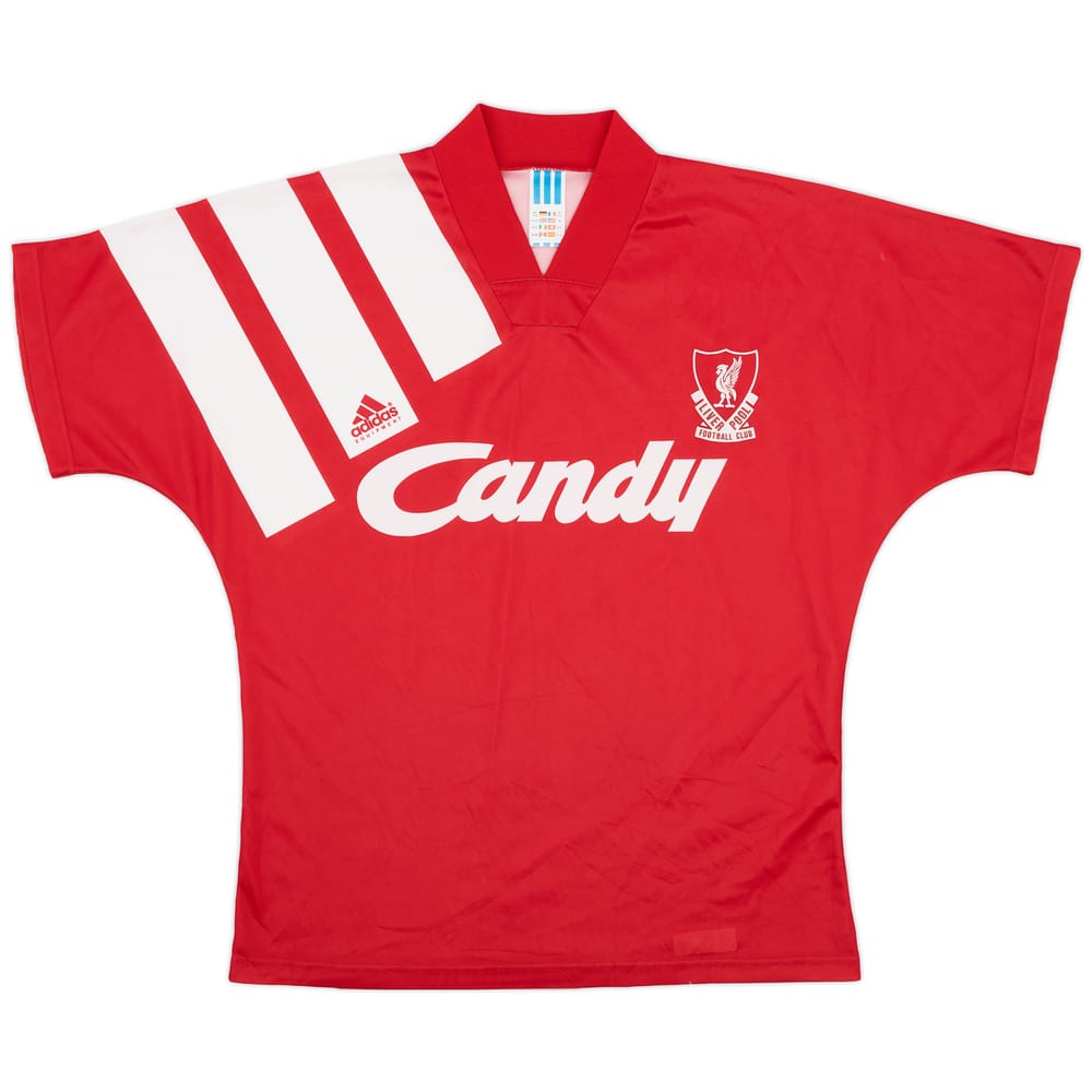 1991-92 Liverpool Home Shirt - 9/10 - (M/L)