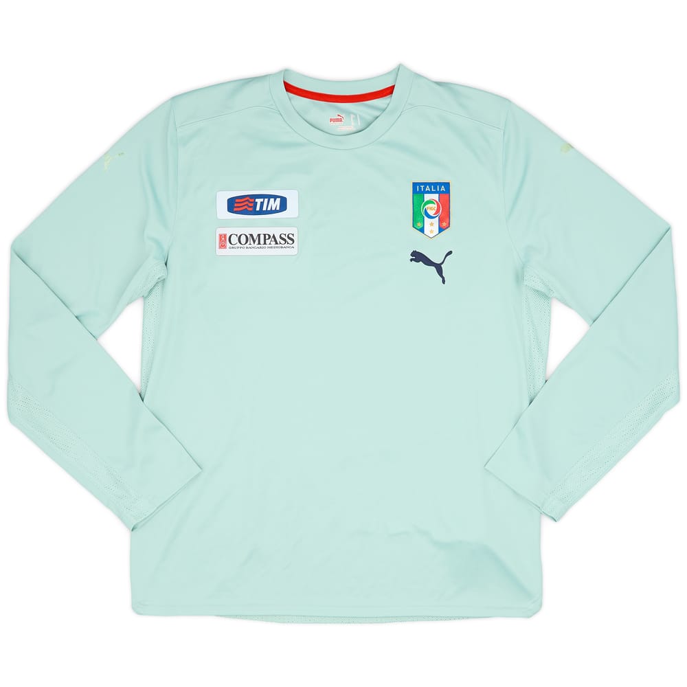 2008-09 Italy Puma Training L/S Shirt - 7/10 - (L)