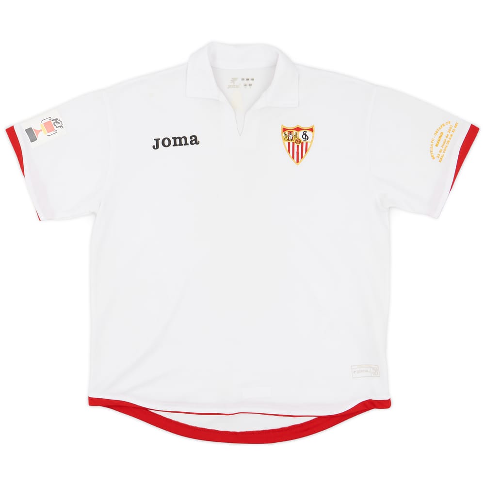 2007 Sevilla Cup Final Shirt - 8/10 - (M)