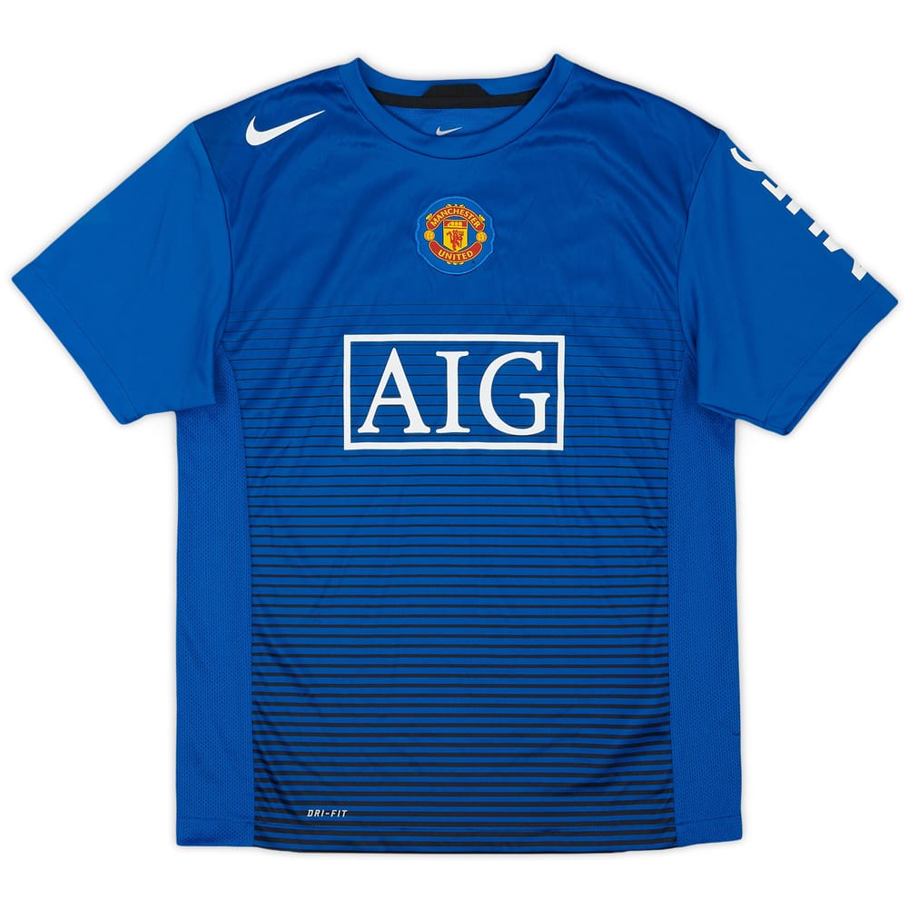 2010-11 Manchester United Nike Training Shirt - 8/10 - (L.Boys)