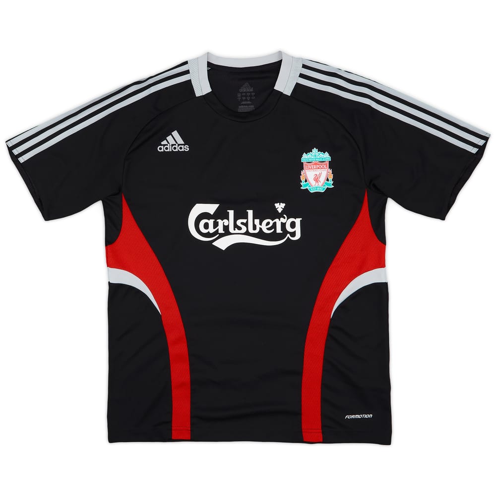 2008-09 Liverpool adidas Formotion Training Shirt - 9/10 - (L)