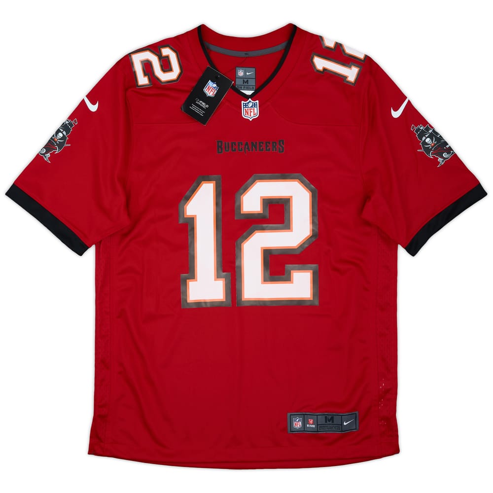 2020-22 Tampa Bay Buccaneers Brady #12 Nike Game Home Jersey (M)