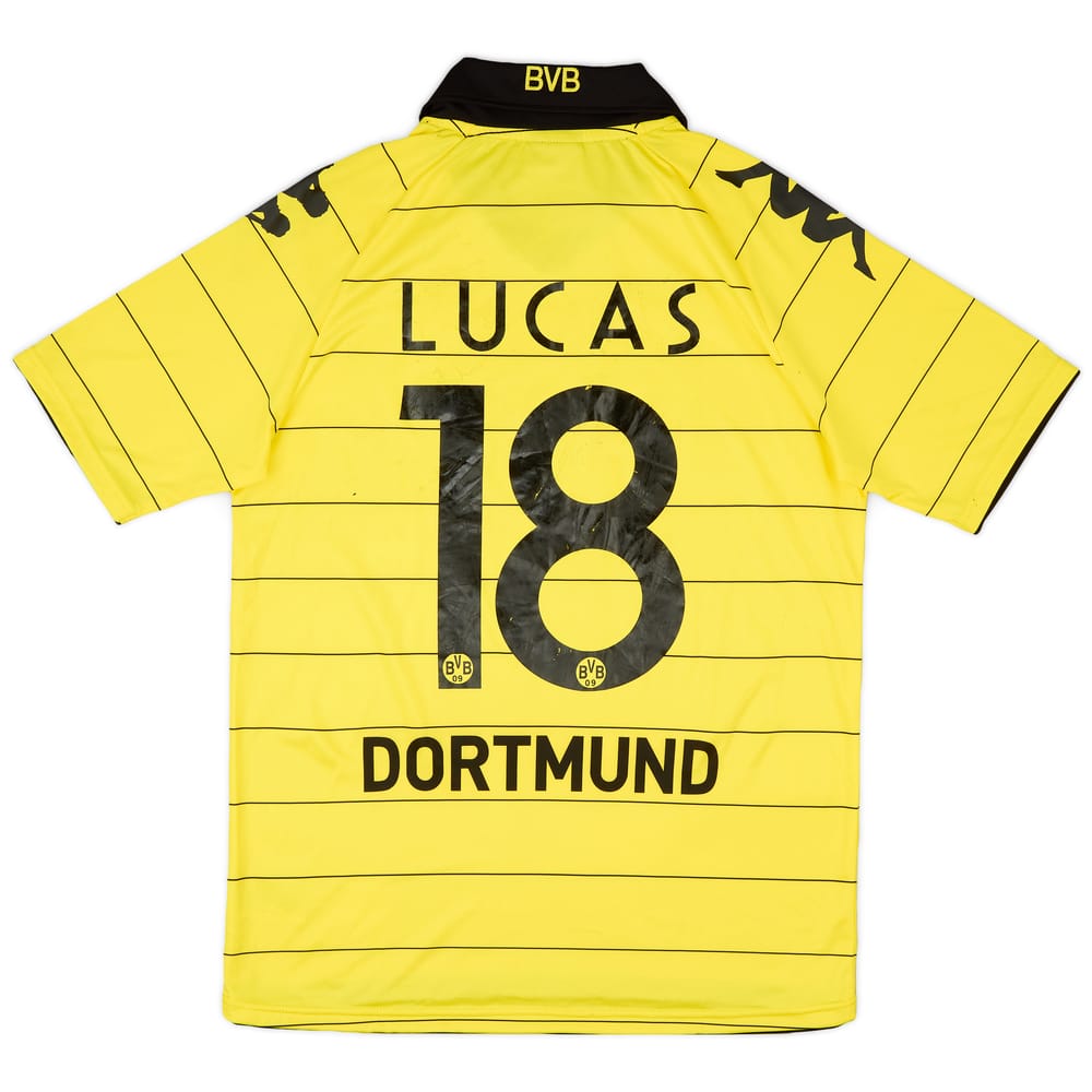 2010-11 Borussia Dortmund Home Shirt Lucas #18 - 5/10 - (M)