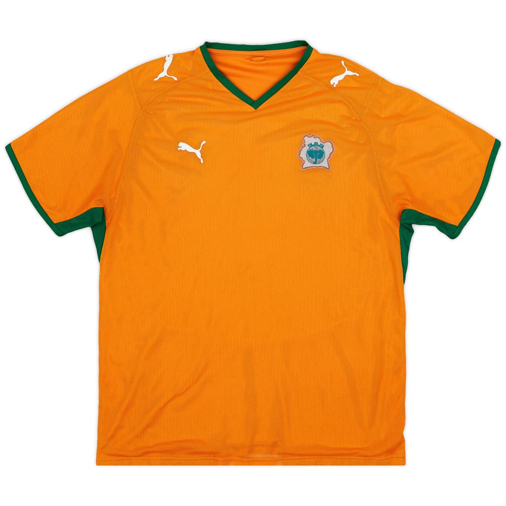 2008-10 Ivory Coast Home Shirt - 7/10 - (XXL)