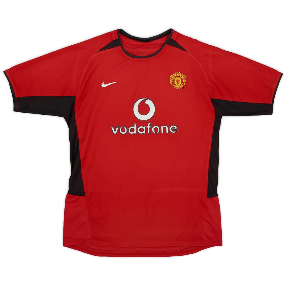 2002-04 Manchester United Home Shirt - 7/10 - (XL.Boys)
