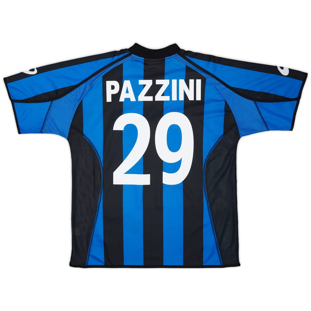 2003-04 Atalanta Home Shirt Pazzini #29 - 8/10 - (L)
