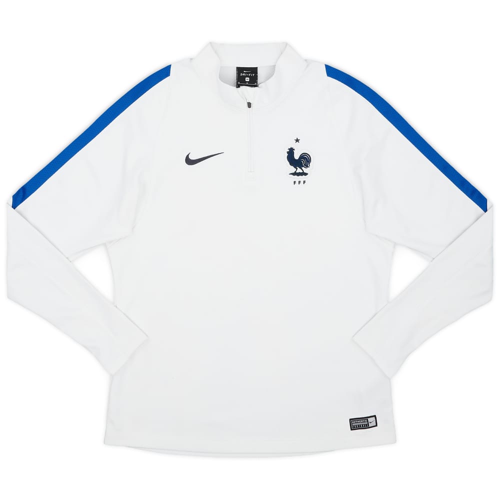2017-18 France Nike 1/4 Zip Drill Top - 8/10 - (M)