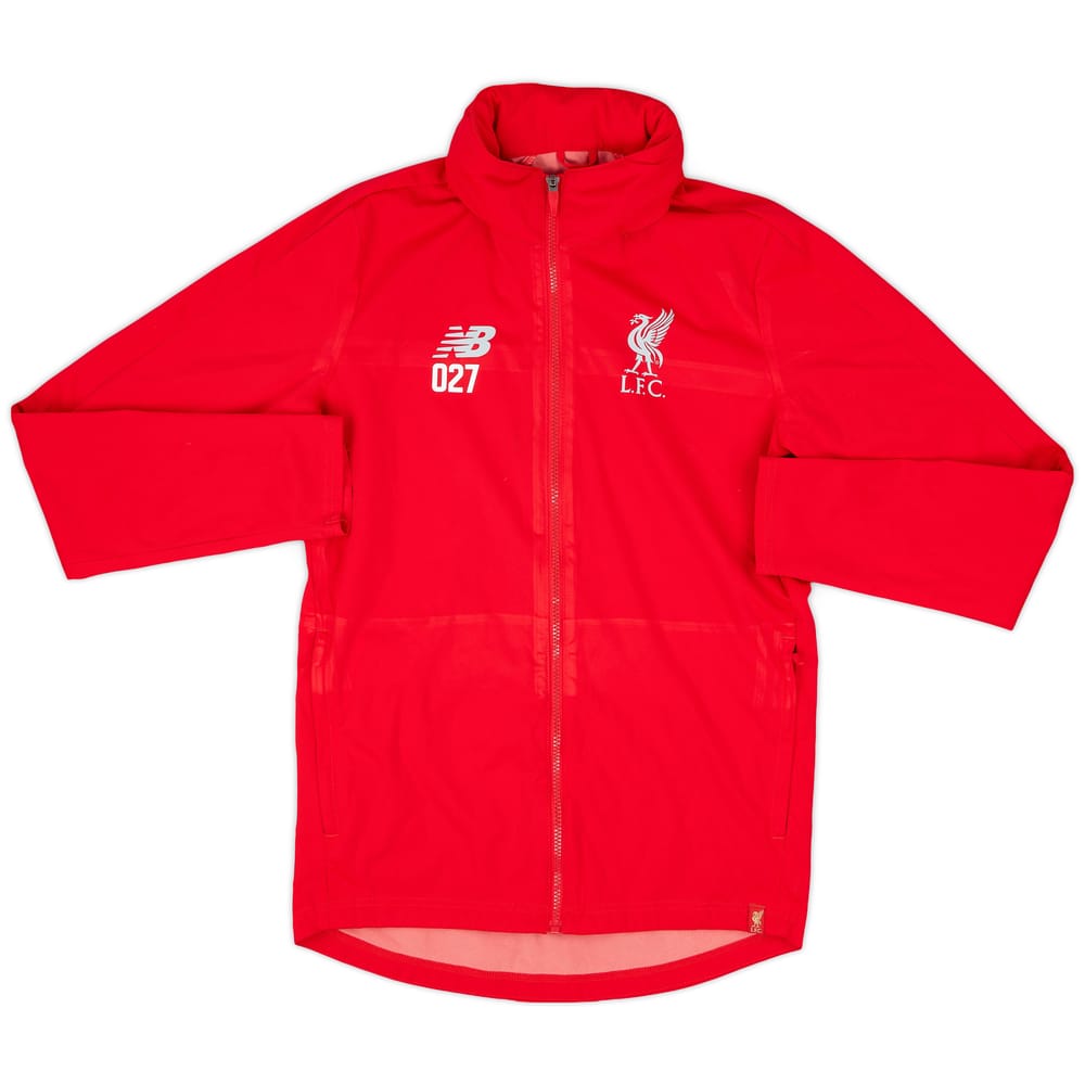 2015-16 Liverpool New Balance Hooded Track Jacket #027 - 5/10 - (S)
