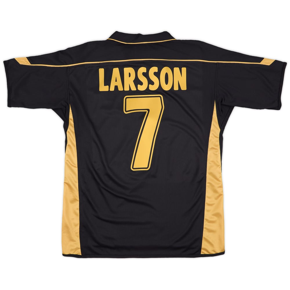 2003-04 Celtic Away Shirt Larsson #7 - 7/10 - (L)