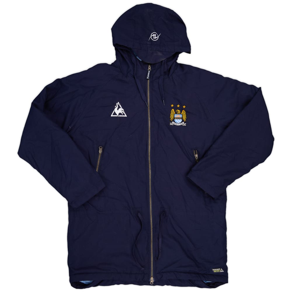 2007-09 Manchester City Le Coq Sportif Padded Bench Coat - 9/10 - (M)