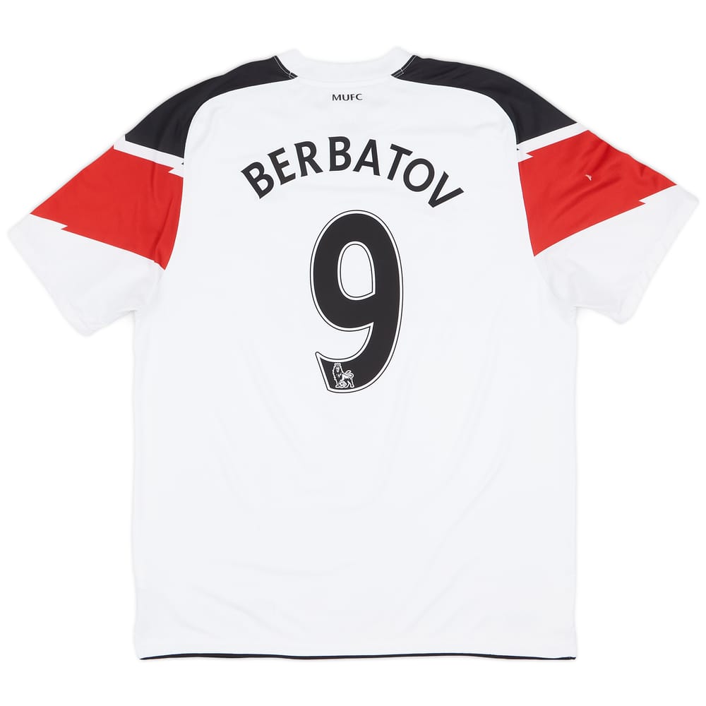 2010-12 Manchester United Away Shirt Berbatov #9 - 9/10 - (L)