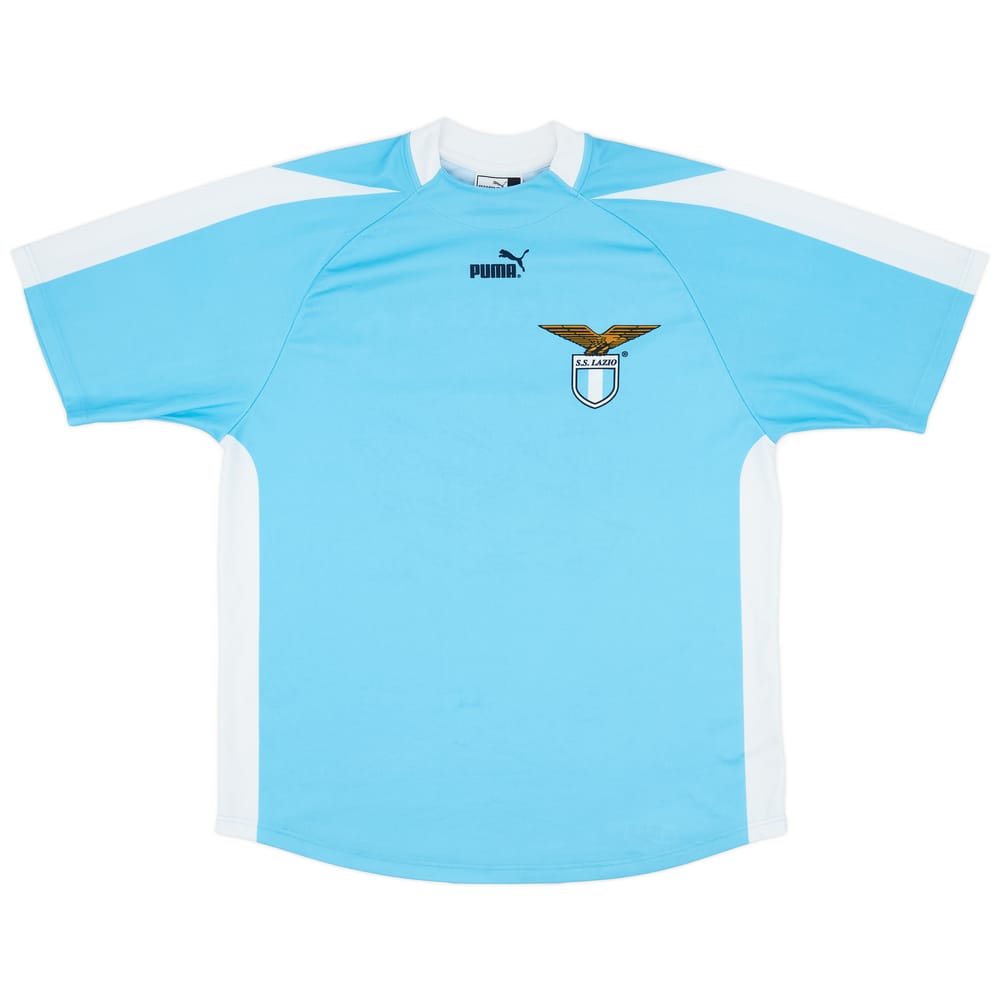 2003-04 Lazio 'Signed' Basic Home Shirt - 7/10 - (L)