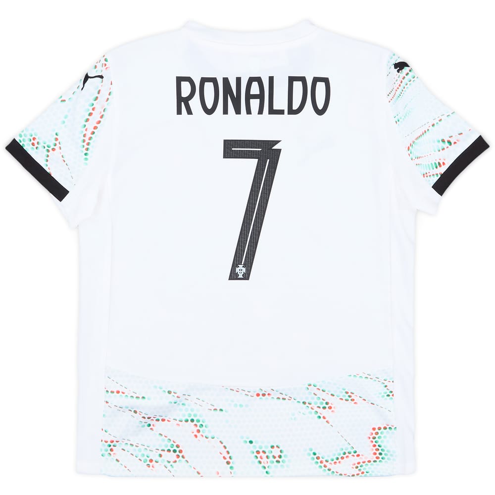 2025-26 Portugal Away Shirt Ronaldo #7 (KIDS)