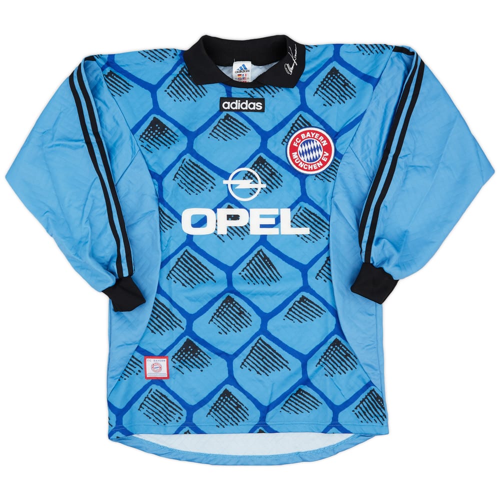 1996-98 Bayern Munich GK Shirt - 9/10 - (S)