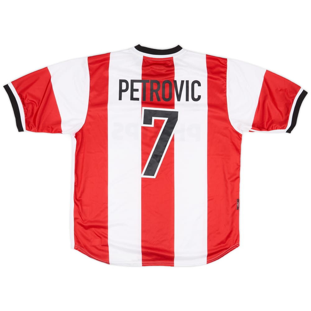 1998-00 PSV Player Issue Home Shirt Petrovic #7 - 8/10 - (XL)