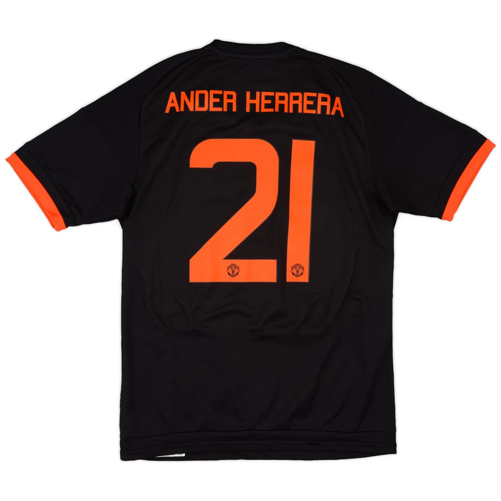 2015-16 Manchester United Third Shirt Ander Herrera #21 - 8/10 - (M)