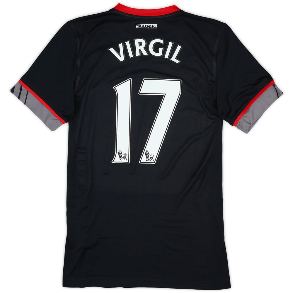 2016-17 Southampton Away Shirt Virgil #17 - 7/10 - (S)