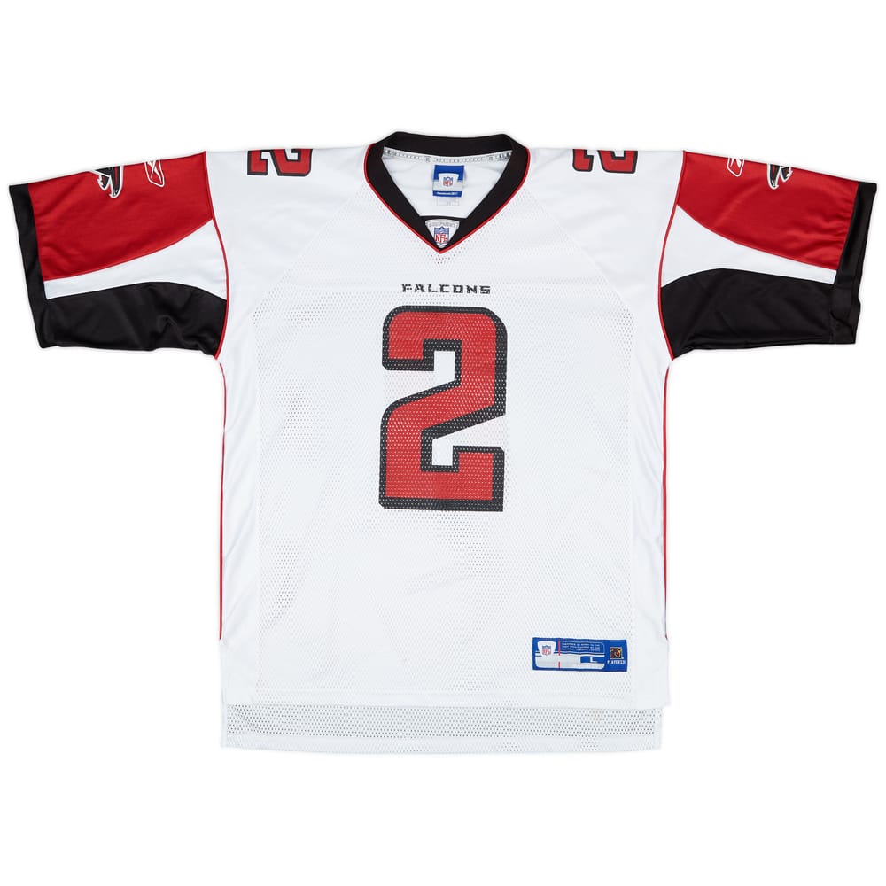 2008 Atlanta Falcons Ryan #2 Reebok On Field Away Jersey - 6/10 - (L)