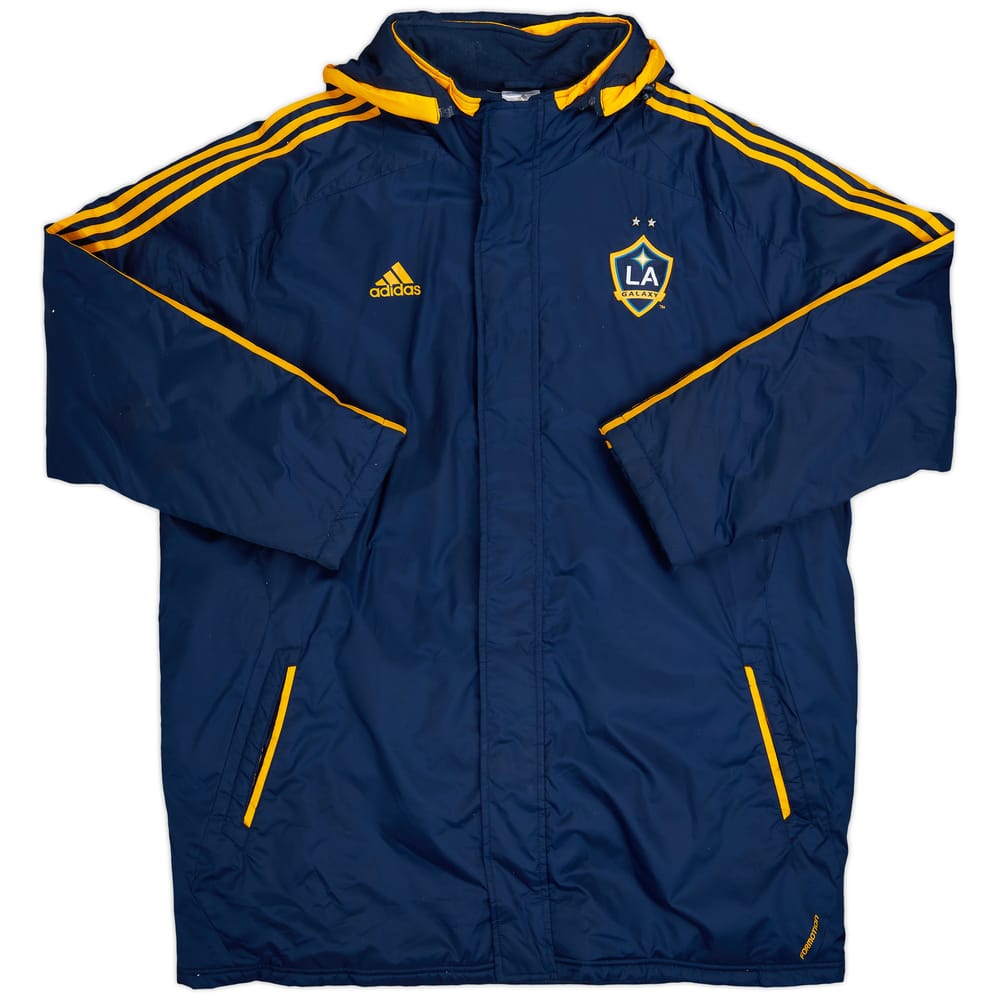 2011-12 LA Galaxy adidas Padded Bench Coat - 8/10 - (3XL)