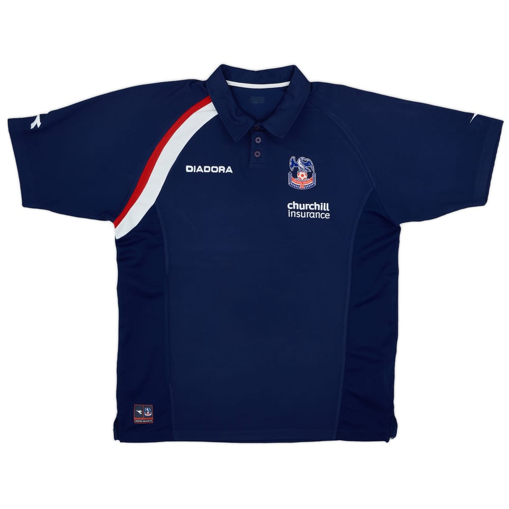 2006-07 Crystal Palce Diadora Polo Shirt - 8/10 - (XL)