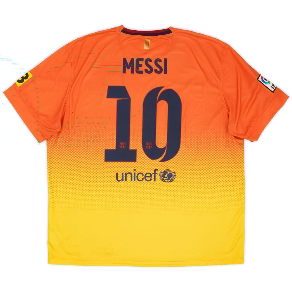 2012-13 Barcelona Away Shirt Messi #10 - 9/10 - (XXL)