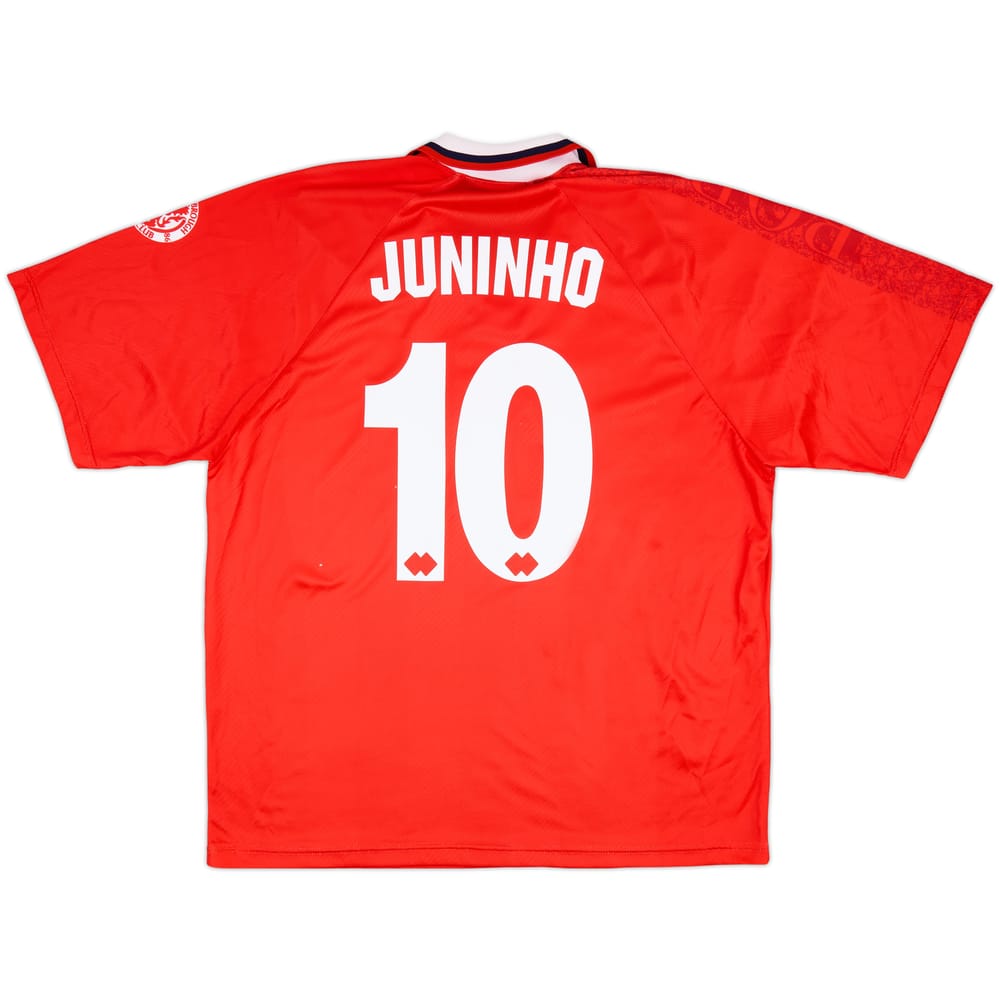 1996-97 Middlesbrough Home Shirt Juninho #10 - 8/10 - (L)