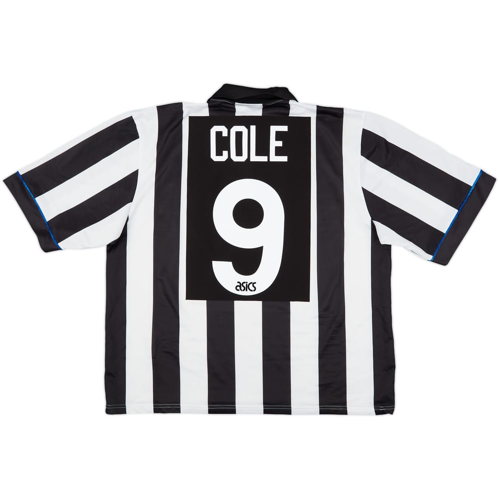 1993-95 Newcastle Home Shirt Cole #9 - 5/10 - (XXL)
