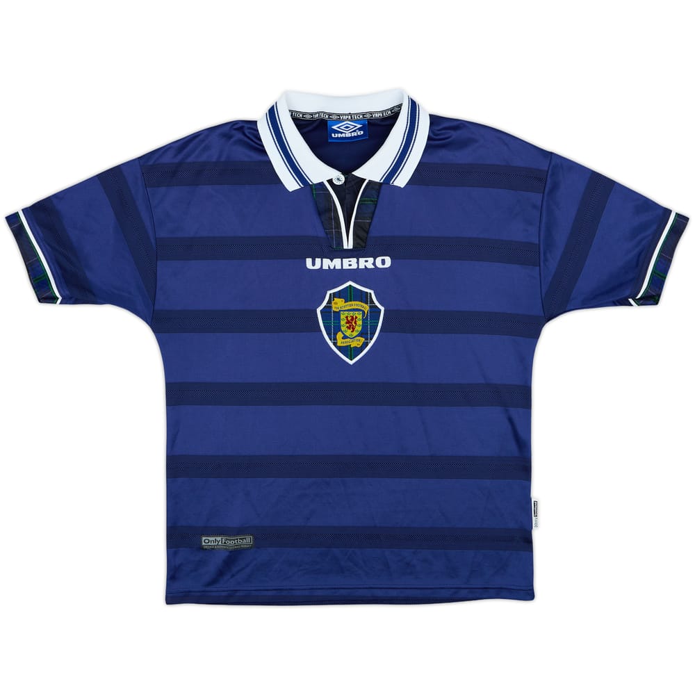 1998-00 Scotland Home Shirt - 9/10 - (Y)