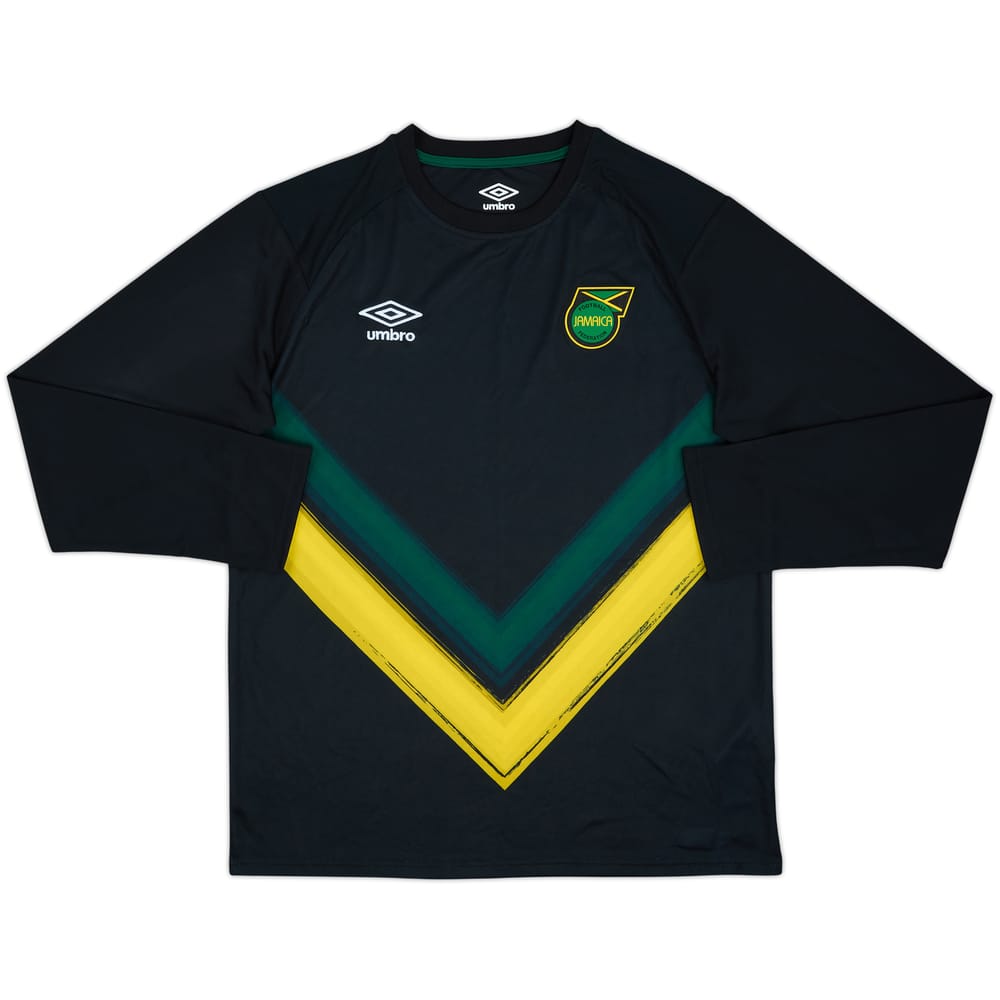 2021-22 Jamaica Umbro Training L/S Shirt - 8/10 - (L)
